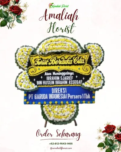 Papan Bunga Duka di Rumah Duka 168 – Yayasan Bhakti Rahayu