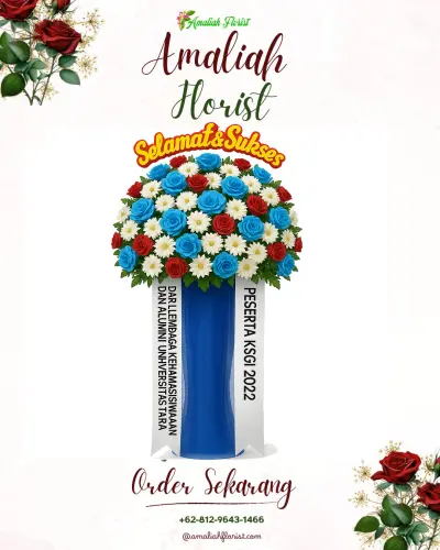 Standing Flower di Rumah Duka 168 – Yayasan Bhakti Rahayu